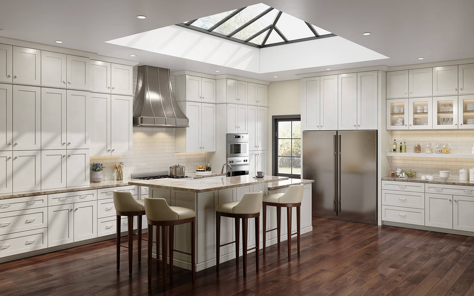 Dove White Shaker