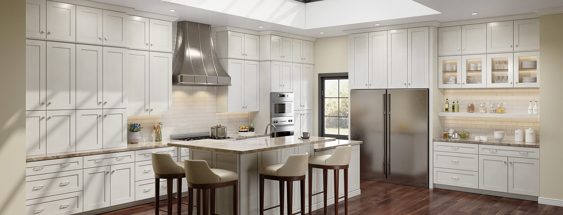 Dove White Shaker
