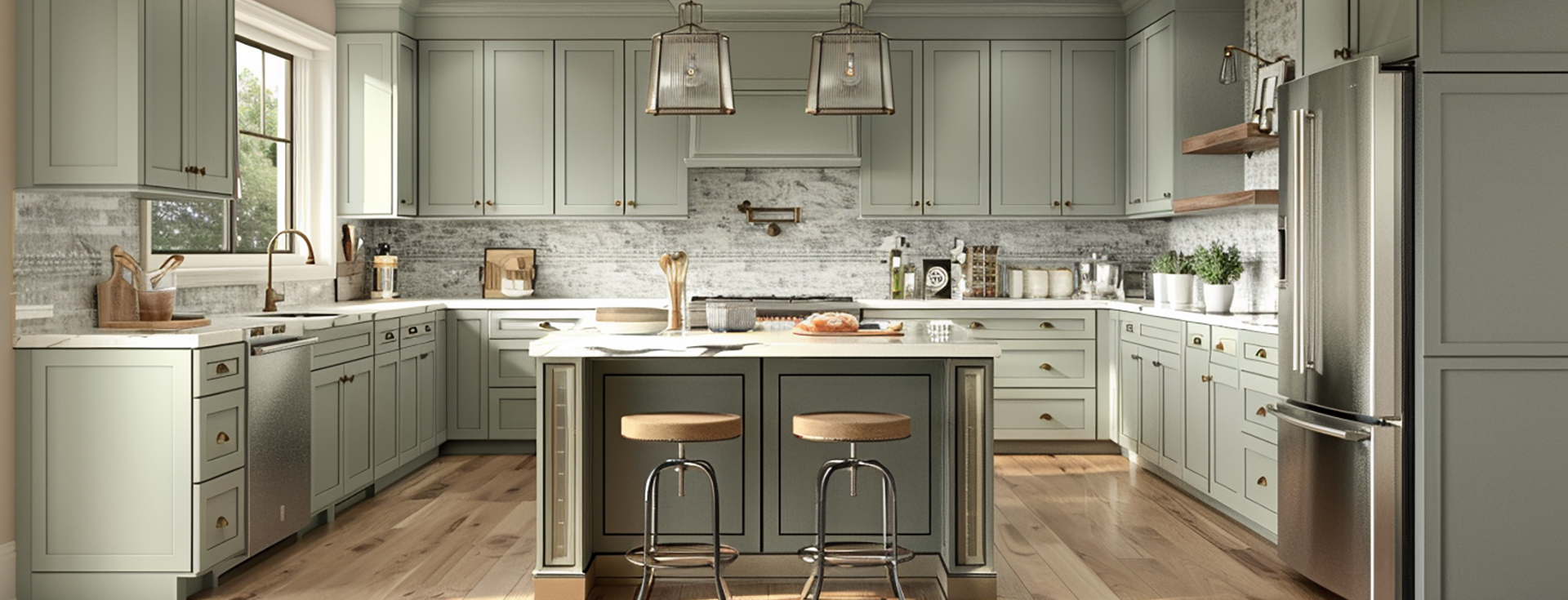 (GS) Sage Green Shaker