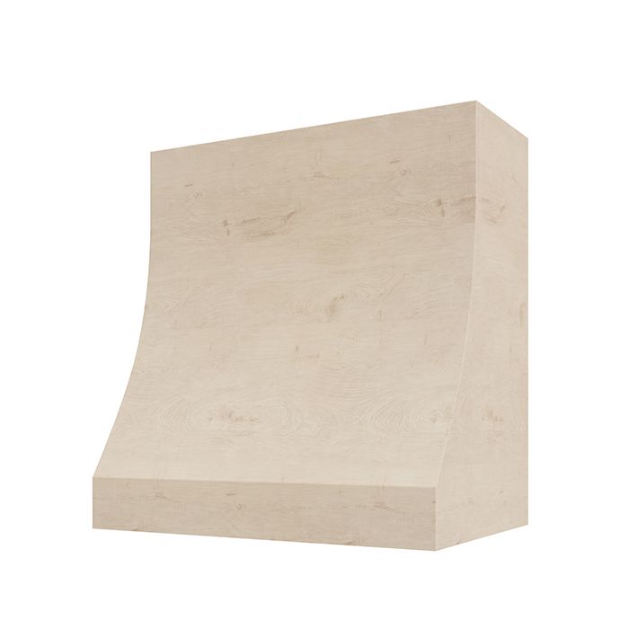 Sloped custom hood family
